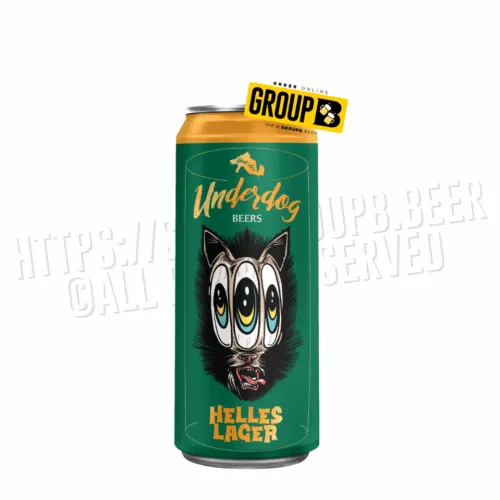 Underdog Helles new Beer Underdog Helles Lager