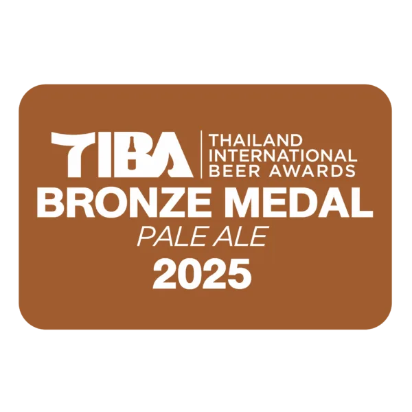 ป้ายรางวัล_TIBA pale ale Bronze Kwai Pale Ale