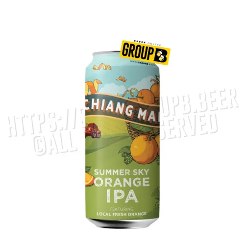 Chiangmai summer sky Chiang Mai Beer